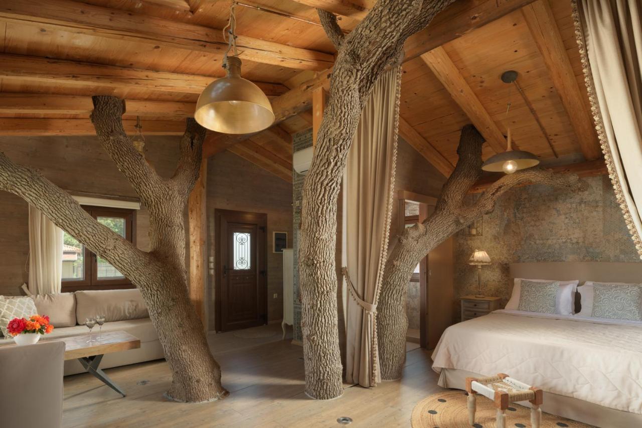 Villa Stolidi Mou Treehouse Atsipopoulo Esterno foto