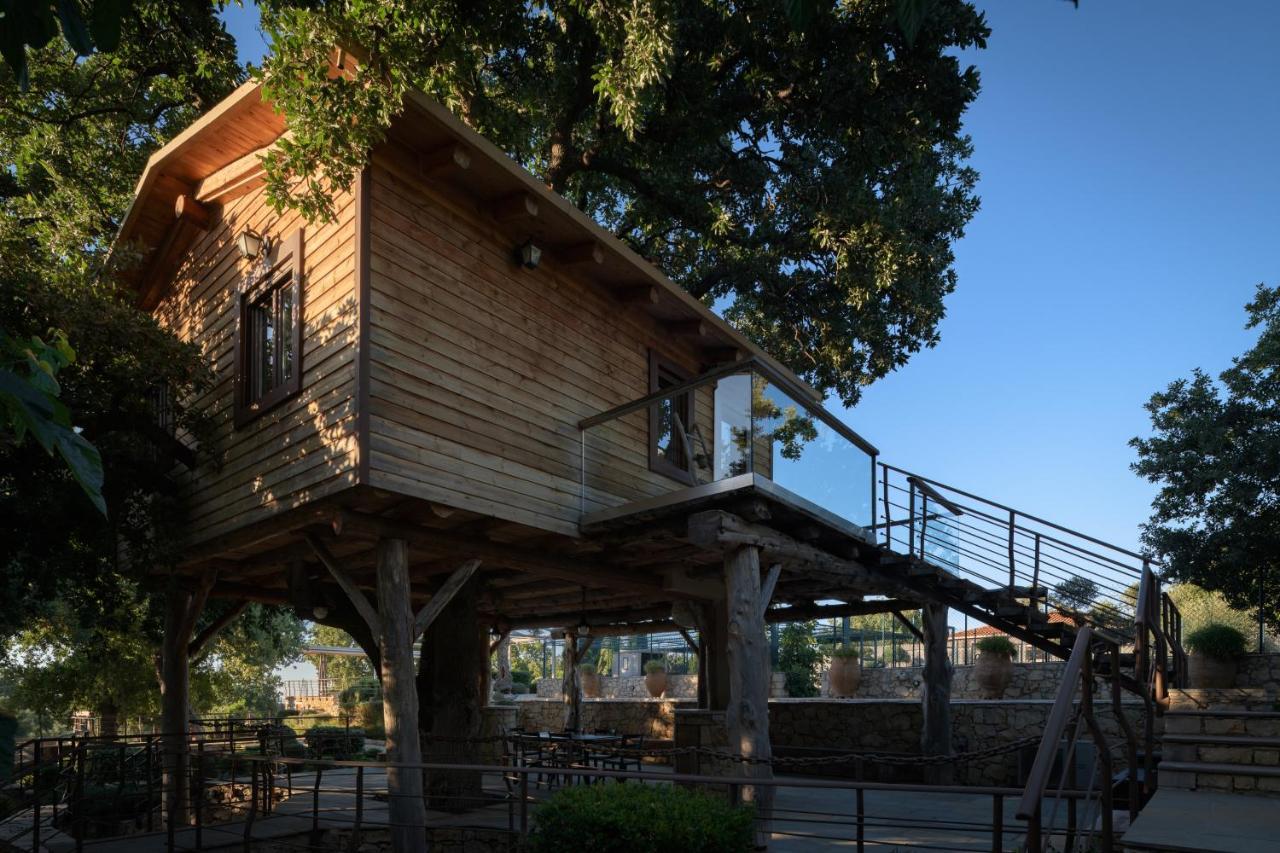 Villa Stolidi Mou Treehouse Atsipopoulo Esterno foto