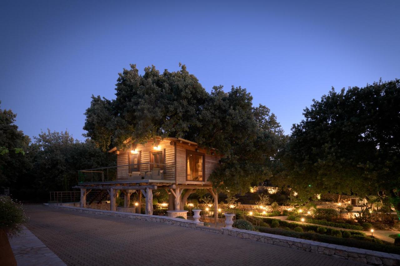 Villa Stolidi Mou Treehouse Atsipopoulo Esterno foto